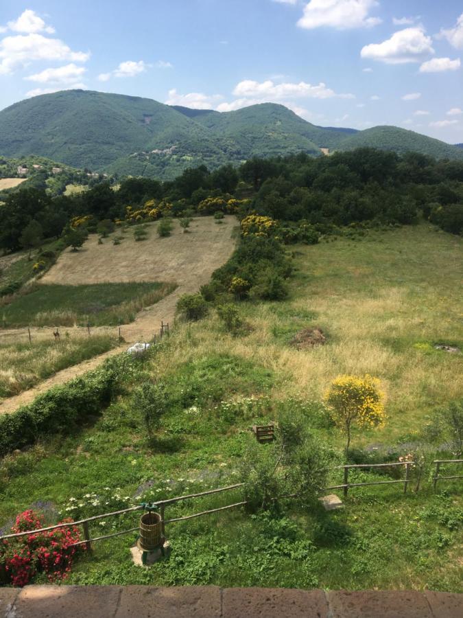 Casale Flaminia Bed and Breakfast Spoleto Exteriör bild
